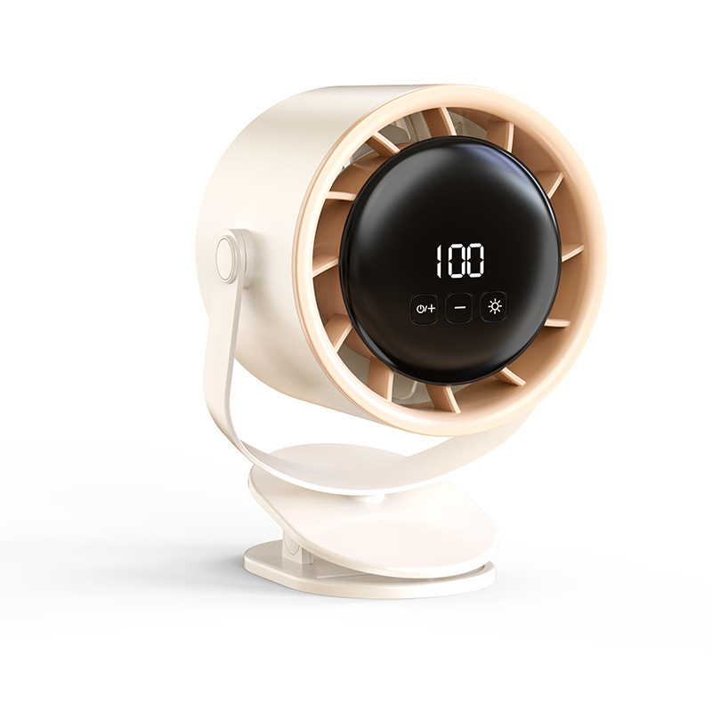 Ventilator s klipsom bez lopatica, bezkartični motor, ugrađena litijska baterija 2000–4000 mAh, 100 razina brzine vjetra, USB priključak