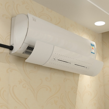 Vēja aizsargs gaisa kondicionierim, sienas stiprinājums, vēja izturīgs, atkārtoti lietojams, vienkāršs stils