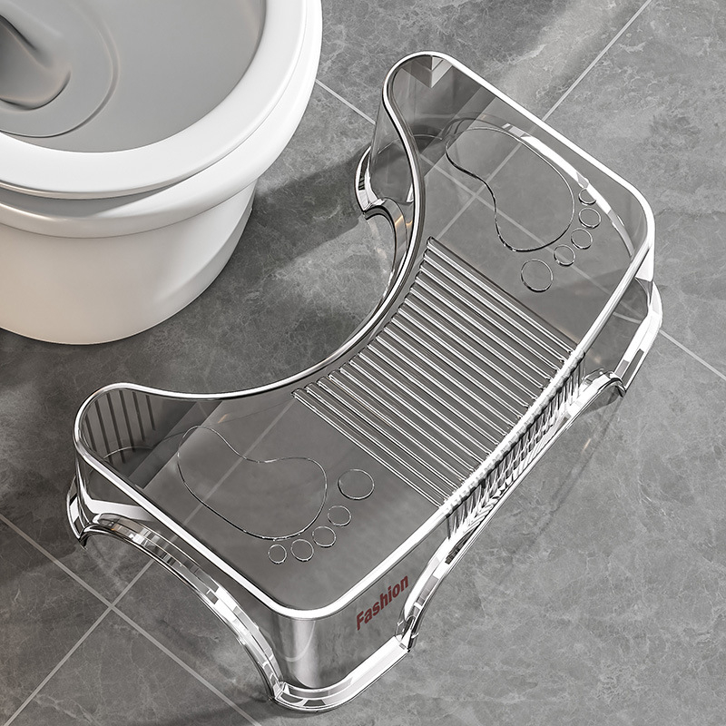 Стъпало за тоалетна, антихлъзгащо, материал: PP/PET, не се сгъва