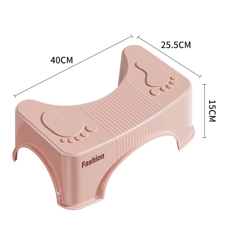 Стъпало за тоалетна, антихлъзгащо, материал: PP/PET, не се сгъва