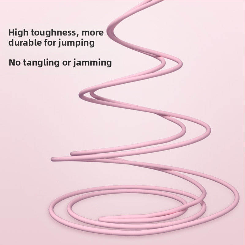 Въже за скачане за деца, PVC, за ученици първи клас и детска градина; подходящо за фитнес и физическо обучение; лицензирано частно етикетиране