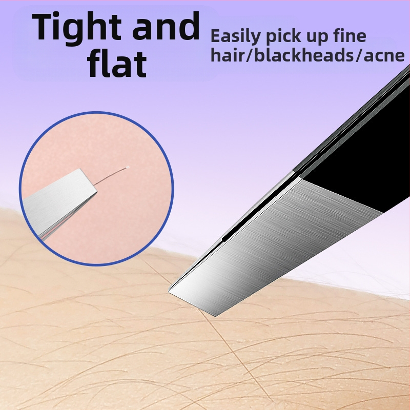 Kliešte na obočie z nehrdzavejúcej ocele — kompaktný nástroj, 13,5 g