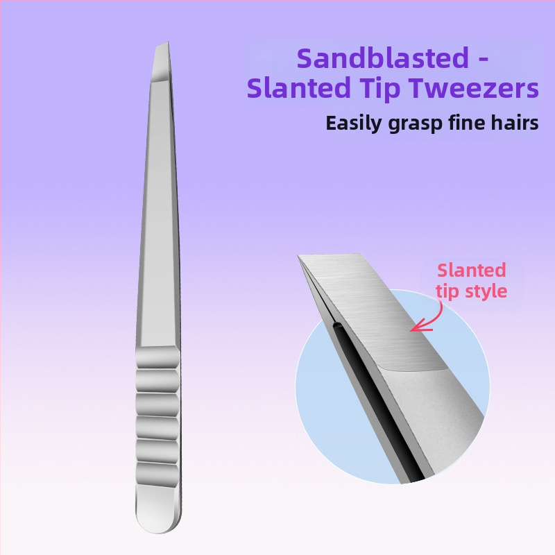 Antakių žnyplės iš nerūdijančiojo plieno — kompaktiškas įrankis, sveria 13,5 g