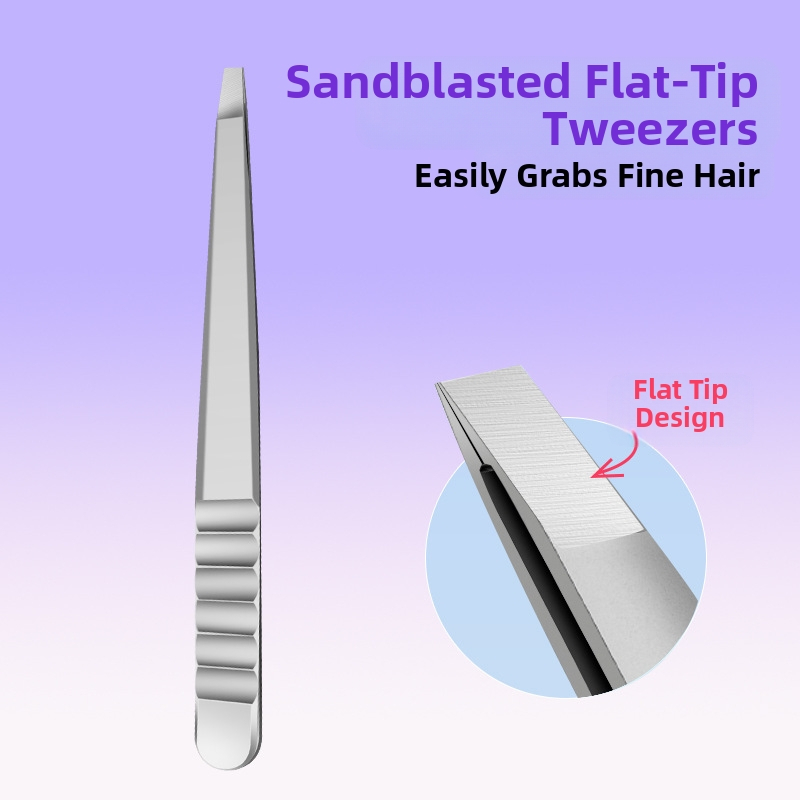 Antakių žnyplės iš nerūdijančiojo plieno — kompaktiškas įrankis, sveria 13,5 g