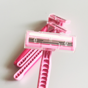 Maifeng γυναικεία ξυριστική μηχανή σώματος, χειροκίνητη, σετ 4 τεμάχια, λεπίδα από ανοξείδωτο ατσάλι με 3 στρώσεις