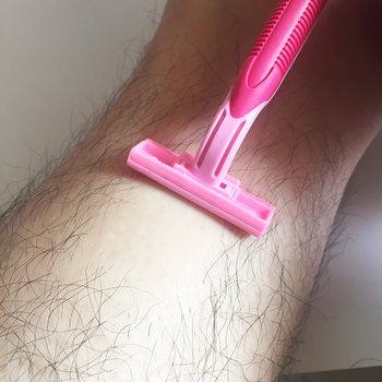 Maifeng γυναικεία ξυριστική μηχανή σώματος, χειροκίνητη, σετ 4 τεμάχια, λεπίδα από ανοξείδωτο ατσάλι με 3 στρώσεις