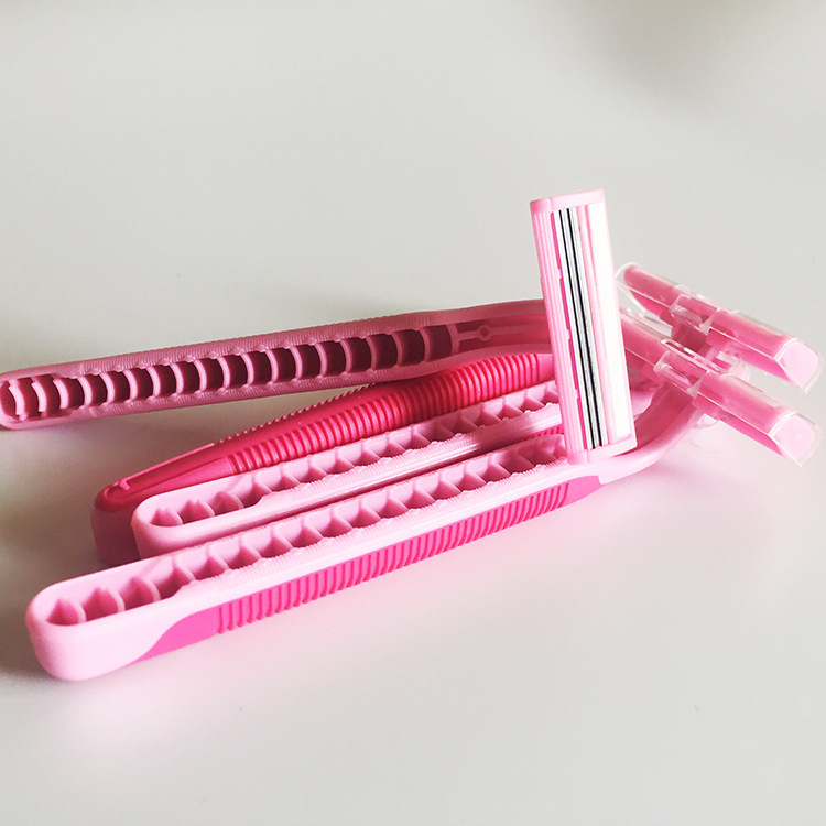 Maifeng γυναικεία ξυριστική μηχανή σώματος, χειροκίνητη, σετ 4 τεμάχια, λεπίδα από ανοξείδωτο ατσάλι με 3 στρώσεις