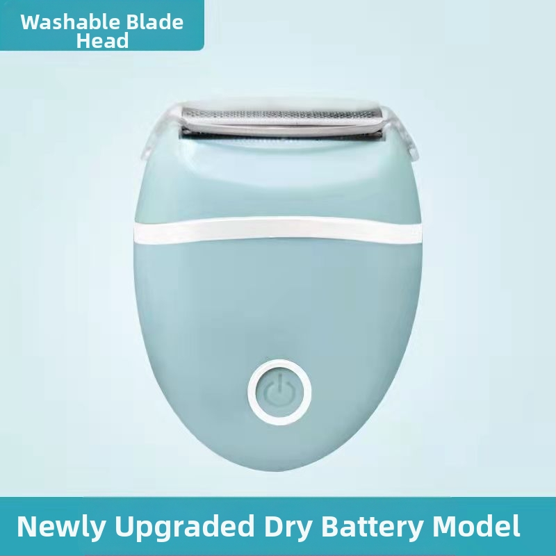 Γυναικεία ηλεκτρική ξυριστική μηχανή με αποσπώμενο κεφαλή κοπής για ευαίσθητες περιοχές, ολόκληρο το σώμα, μοντέλο 209, ABS, 1 κεφαλή κοπής, κινητήρας με πινέλα, υγρό και στεγνό