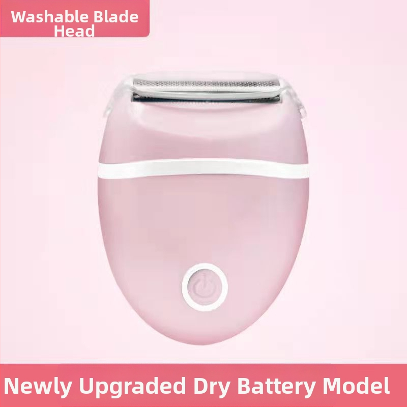 Γυναικεία ηλεκτρική ξυριστική μηχανή με αποσπώμενο κεφαλή κοπής για ευαίσθητες περιοχές, ολόκληρο το σώμα, μοντέλο 209, ABS, 1 κεφαλή κοπής, κινητήρας με πινέλα, υγρό και στεγνό