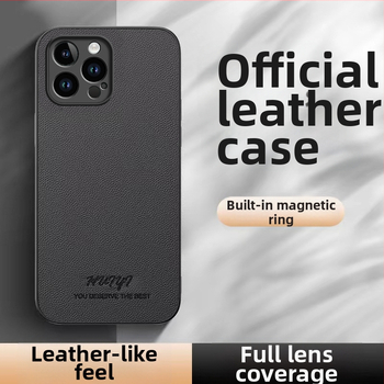 Θήκη κινητού για iPhone 13/14 σειρά, συνθετικό δέρμα, μαγνητική προσέλκυση, προστασία από πτώσεις, επιφάνεια θερμοπρέσας