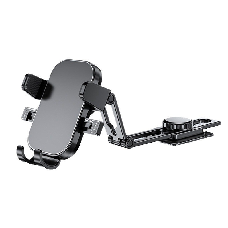 Δοχείο στήριξης πλοήγησης κινητού αυτοκινήτου από κράμα αλουμινίου, καθολική εγκατάσταση με κόλλα, για κεντρική κονσόλα