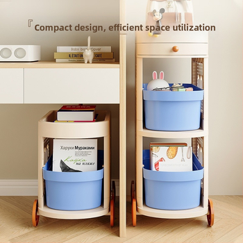 Мобилен шкаф за съхранение под бюрото с чекмеджета, многоетажен, модел SN8821-8823