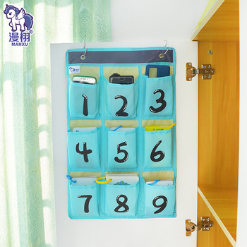 Стенно организатор за съхранение с 16 секции за телефон и вещи; материал: нетъкан текстил; модел MX-0010; мултифункционален