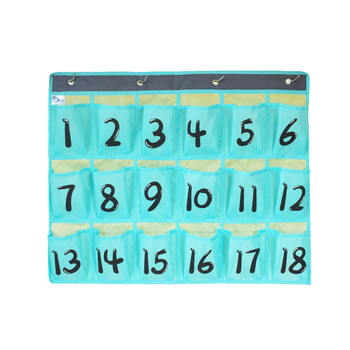 Стенно организатор за съхранение с 16 секции за телефон и вещи; материал: нетъкан текстил; модел MX-0010; мултифункционален