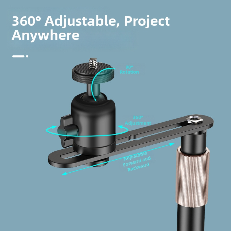 Проекторна скоба за настолен, нощен и диван монтаж – универсална метална конструкция с прикрит шев, въглеродна стомана