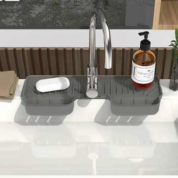 Σιλικονούχος πάτος για προστασία από πιτσιλίσματα νεροχύτη με λειτουργία αποθήκευσης, βάρος 215 g, μοντέρνος σχεδιασμός