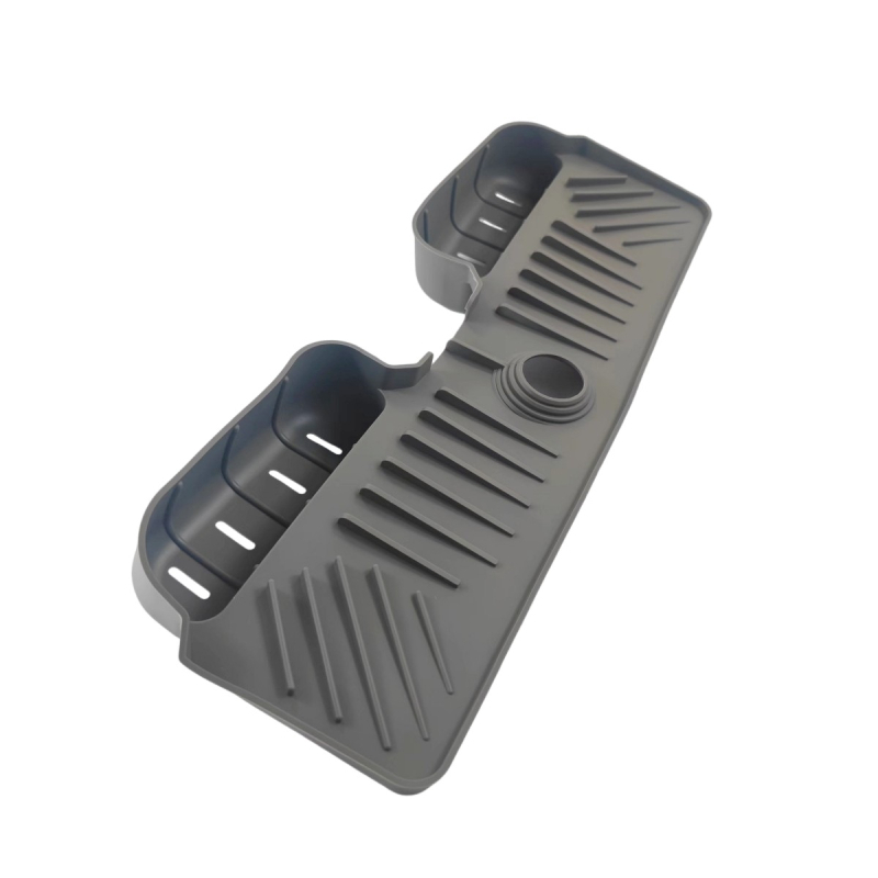 Szilikon mosogatóvédő alátét tárolófunkcióval, 215 g, modern dizájn