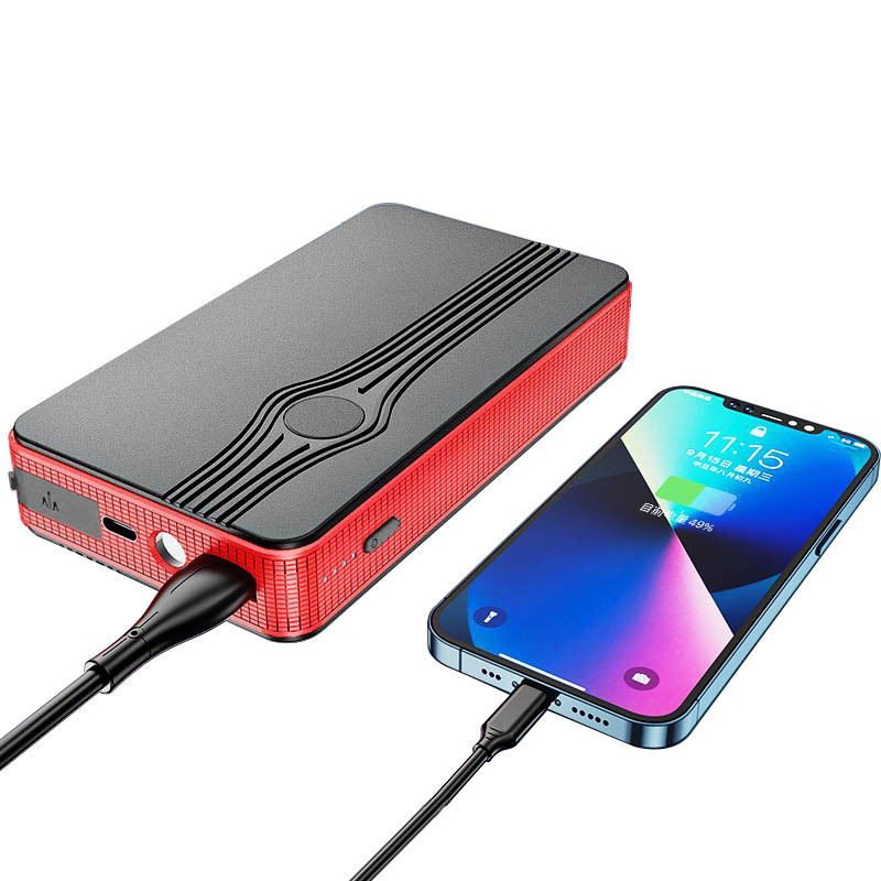 Yitong Century Automobilinis avarinis paleidimo įrenginys Power Bank, 12V Įvestis, 5V Išvestis