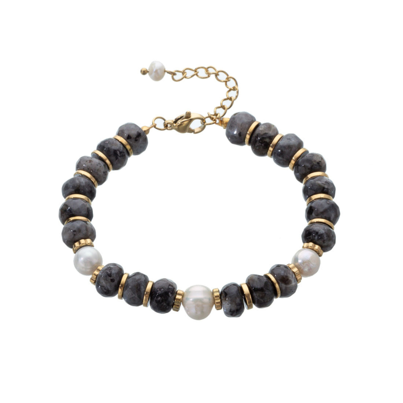 Narukvica od prirodnog tirkiza, boemski retro stil, ručno nizana, za žene