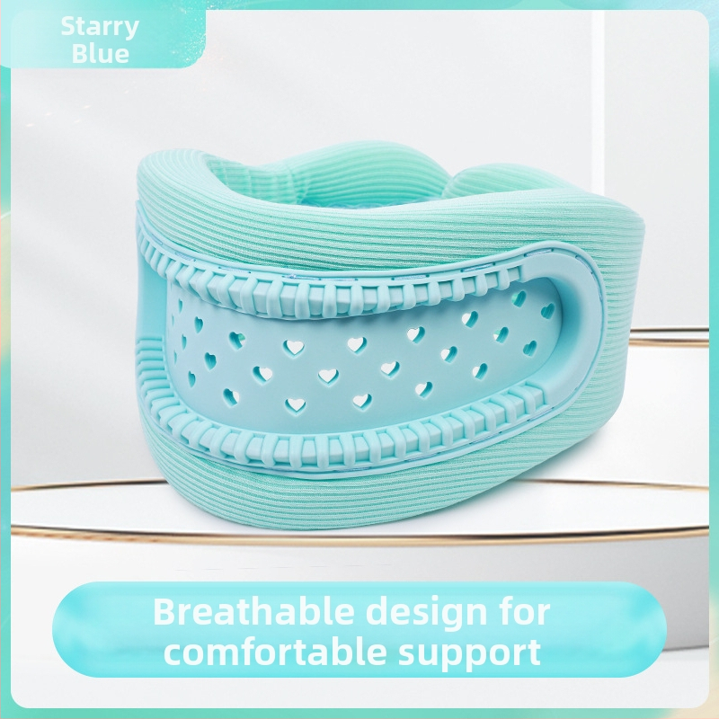 Дишаща шийна яка от силикон и мемори пяна за поддържане на шията, модел Diamond scarf, 120 g, за шия, 1-месечна гаранция