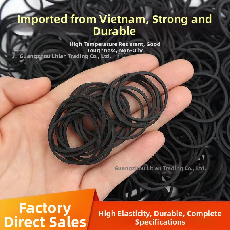 Гумена лента за коса с удебелен дизайн, термоустойчива, за професионални гримьори