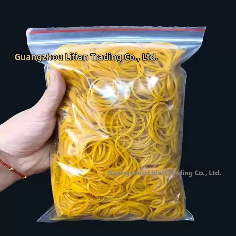 Гумена лента за коса с удебелен дизайн, термоустойчива, за професионални гримьори