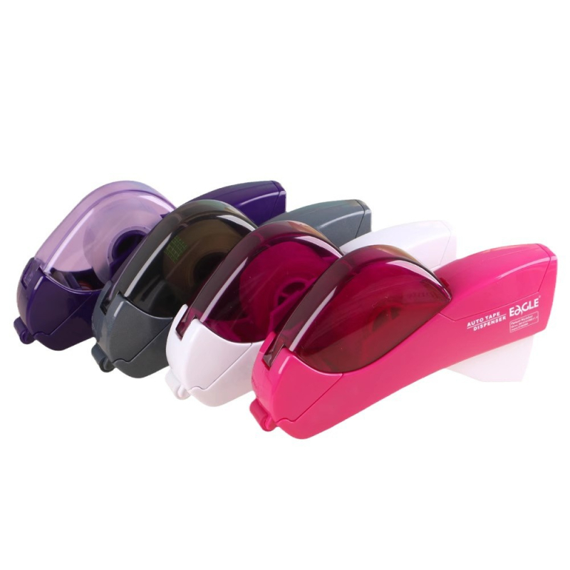 Χειροκίνητος διαφανής κόπτης ταινιών, διανομέας γραφείου μοντέλο T5165AB, πλαστικό, πλάτος ταινίας 12–19 mm, διάμετρος άξονα 1,8 mm, βάρος 0.2 kg