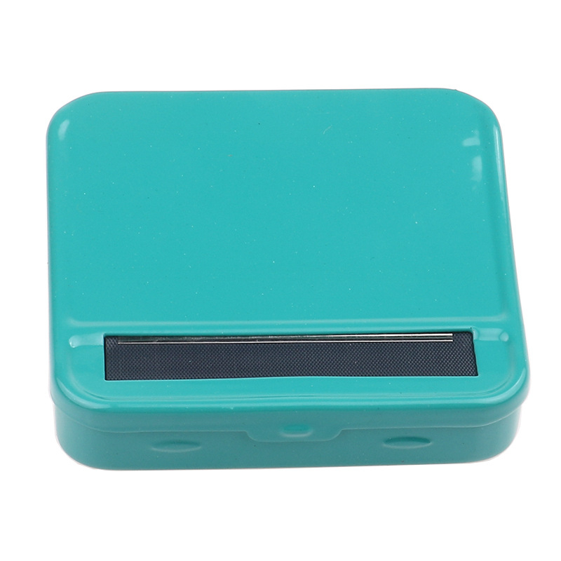 Metāla cigarešu kārba un pusautomātisks DIY cigarešu ražotājs – manuālais cigarešu ražotājs, logotipa drukāšana, 200 gab. kastē