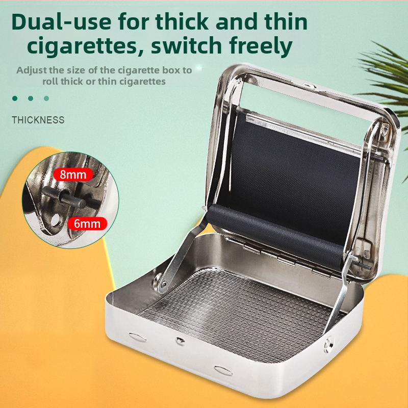 Rokas cigarešu vērējmašīna, pusautomatiskā regulējama, pārnēsājama, pielāgojama