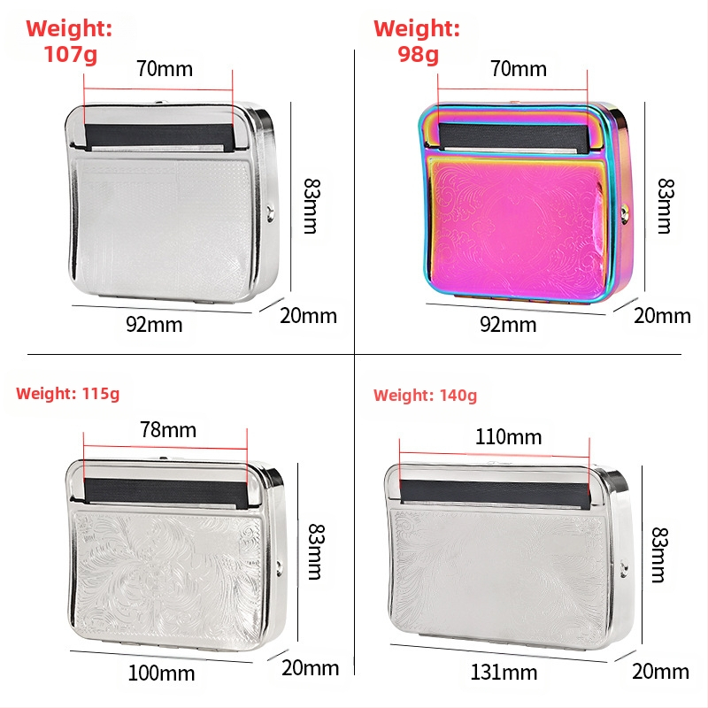 Rokas cigarešu vērējmašīna, pusautomatiskā regulējama, pārnēsājama, pielāgojama