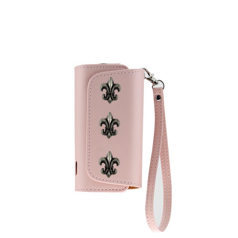 Ādas aizsargkaste ar uzglabāšanas nodalījumu, viegls luksusa dizains