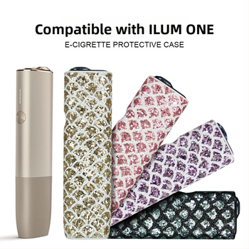 Ādas aizsargkorpuss IQO Ilumaone/I One apkures bezdūmu ierīcei – PU+PC, drukāts zīmogs/logotips, pielāgošana, mūsdienīgs minimālistisks stils