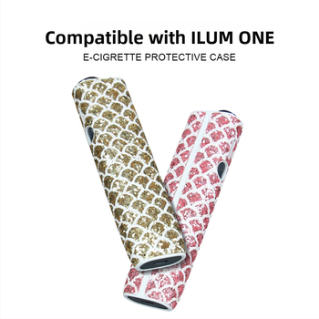 Ādas aizsargkorpuss IQO Ilumaone/I One apkures bezdūmu ierīcei – PU+PC, drukāts zīmogs/logotips, pielāgošana, mūsdienīgs minimālistisks stils