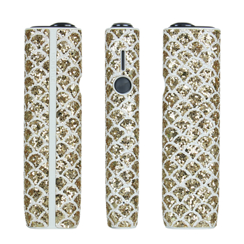 Ādas aizsargkorpuss IQO Ilumaone/I One apkures bezdūmu ierīcei – PU+PC, drukāts zīmogs/logotips, pielāgošana, mūsdienīgs minimālistisks stils