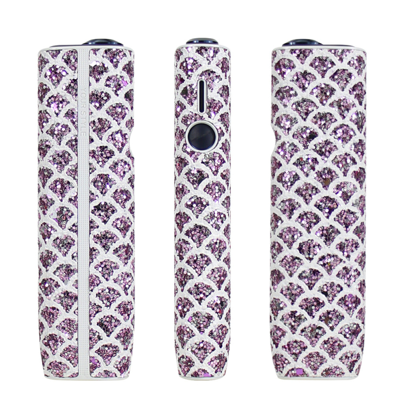 Ādas aizsargkorpuss IQO Ilumaone/I One apkures bezdūmu ierīcei – PU+PC, drukāts zīmogs/logotips, pielāgošana, mūsdienīgs minimālistisks stils