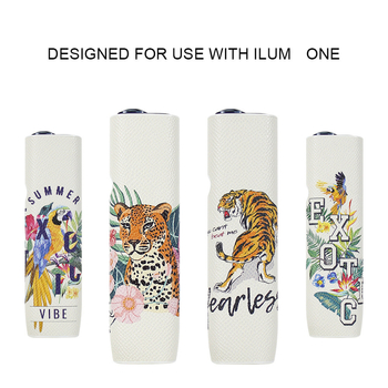 Universāls aizsargājošs dekoratīvs vāciņš Ilumaione6/7 – Materiāls PU+PC, drukāts logotips, pielāgošana pieejama, dekoratīvā funkcija, stils moderns minimālistisks japāņu-korejiešu