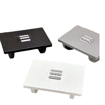 Офис подложка за крак - модерен пластмасов дизайн, пълнеж Cloud Branch, електрическа функция