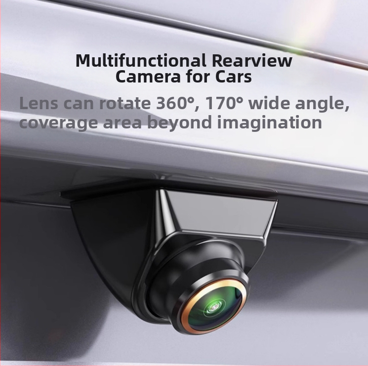 360° панорамна камера с рибешко око, метален корпус, 600TVL, AHD/CVBS, 12V