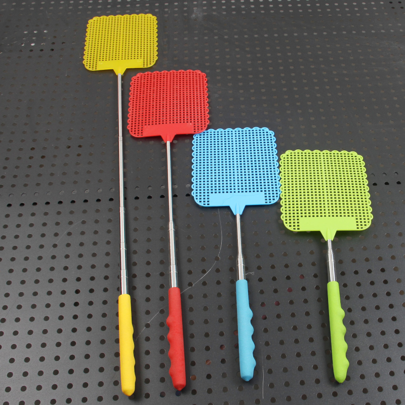 Sulankstomas nerūdijančio plieno musių plaktukas – Stambesnis, Išplėstas, Stačiakampio formos, Namų naudojimui, Stilius Light Luxury