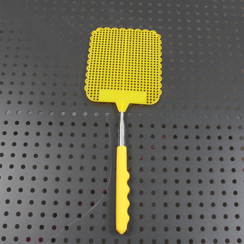 Sulankstomas nerūdijančio plieno musių plaktukas – Stambesnis, Išplėstas, Stačiakampio formos, Namų naudojimui, Stilius Light Luxury