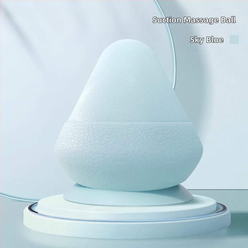 Rankinis fascijos/meridianų masažo kamuolys — silikonas, Chengkai, skirtas sveikam masažui ir kojų, kaklo, nugaros bei juosmens raumenų atsipalaidavimui.