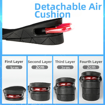 Zolīte apaviem ar pacelšanas funkciju – gaisa spilvens, PVC, daudzslāņu konstrukcija, pilna zolīte, universāla