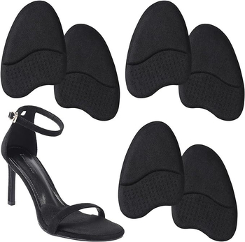 Gēla priekšējās pēdas daļas paliktnis papēžu kurpēm - neatklājams pašlīmējošs puspaliktnis, pretslīd, triecienu absorbēšana