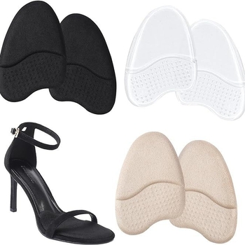 Gēla priekšējās pēdas daļas paliktnis papēžu kurpēm - neatklājams pašlīmējošs puspaliktnis, pretslīd, triecienu absorbēšana