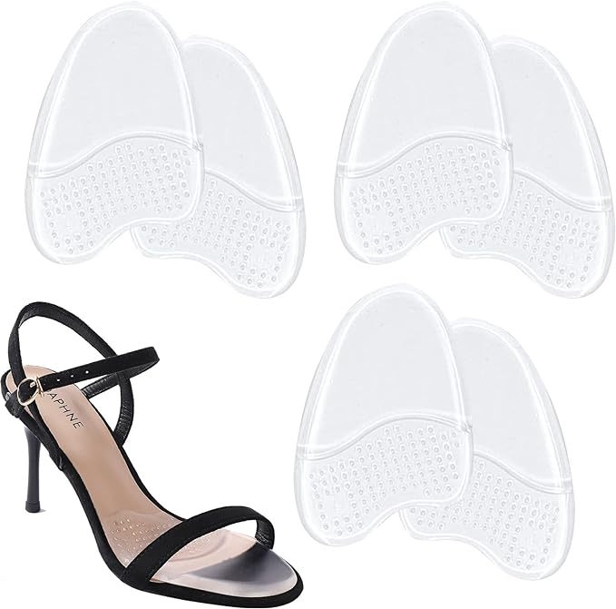 Gēla priekšējās pēdas daļas paliktnis papēžu kurpēm - neatklājams pašlīmējošs puspaliktnis, pretslīd, triecienu absorbēšana