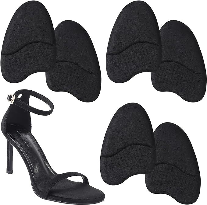 Gēla priekšējās pēdas daļas paliktnis papēžu kurpēm - neatklājams pašlīmējošs puspaliktnis, pretslīd, triecienu absorbēšana