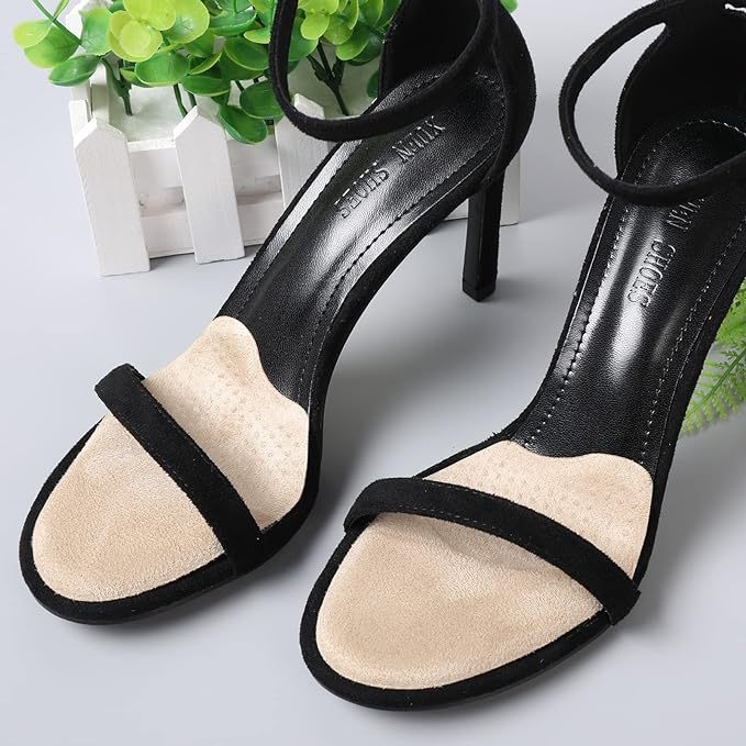 Gēla priekšējās pēdas daļas paliktnis papēžu kurpēm - neatklājams pašlīmējošs puspaliktnis, pretslīd, triecienu absorbēšana