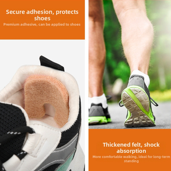 Filca priekšējās pēdas daļas spilventiņš sandalēm – puse zolīte, metatarzalā atbalsta, pretslīdēšana un sviedru uzsūkšana