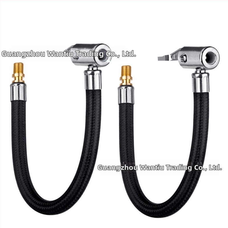 Transporto priemonės oro pūstuvas su pratęsiama žarna, variniu jungtimi ir metalo pūtimo galvute, vieno cilindro, 180W, 50 L/min, tinkamas automobiliui, dviraciui ir motociklui