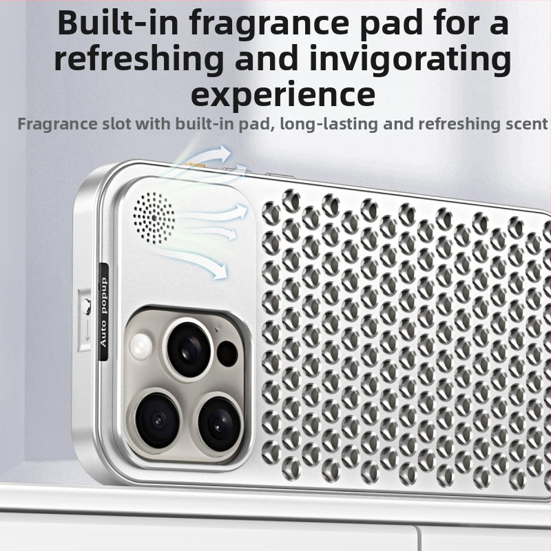 Kovové tvrdené puzdro pre iPhone 12/13/14 sériu – gravírovanie, proti nárazu, odvádzanie tepla, ochrana proti pádu